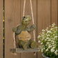 🐢Time-Limited Special🌞Whimsical Turtle Swing Decor – A Charming Hanging Ornament for Garden, Patio & Indoor Spaces 🌿✨