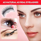 👁️Reusable Self-Adhesive False Eyelashes – 3-Pair Glue-Free Lash Set💕