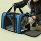 🐱 50% OFF NOW! 🏆 Large Foldable Mesh Cat Carrier Bag – Breathable & portable – Perfect for vet visits, travel or walks – comfy and secure 🐾✨👜