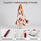 👗🌸Women's Printed Spaghetti Strap Maxi Dress