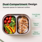 🍱🌡️Portable Electric Heated Lunch Box with Stainless Steel Food Tray
