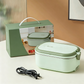 🍱🌡️Portable Electric Heated Lunch Box with Stainless Steel Food Tray