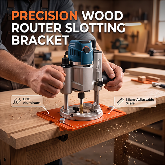 🔥🔩Precision Router Slotting Guide | Micro-Adjustable Scale for Consistent Results