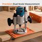 🔥🔩Precision Router Slotting Guide | Micro-Adjustable Scale for Consistent Results