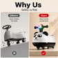 🐼40% OFF!🛴Panda Baby Ride-On Sliding Car with Music and Lights