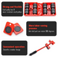 🏋️🎒8-Piece Furniture Lifter & Slider Moving Kit |Max 800 lbs Load Capacity for Repositioning Sofas, Refrigerators, Washers, and Cabinets🛞