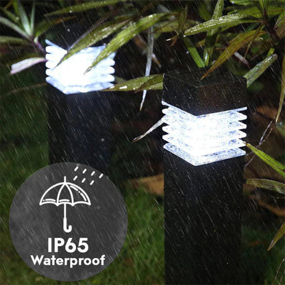 🚶❄️Weather-Resistant Solar Garden Light| Wireless Warm-White Yard Lighting🚪