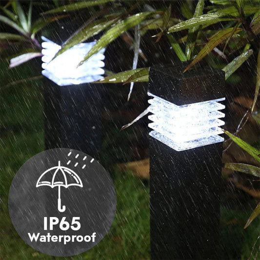 🚶❄️Weather-Resistant Solar Garden Light| Wireless Warm-White Yard Lighting🚪