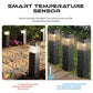 🚶❄️Weather-Resistant Solar Garden Light| Wireless Warm-White Yard Lighting🚪
