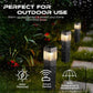 🚶❄️Weather-Resistant Solar Garden Light| Wireless Warm-White Yard Lighting🚪
