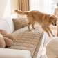 Quilted Corduroy Non-Slip Sofa Protector Mat