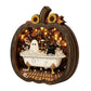 👻🍂Layered Wooden Pumpkin Tabletop Decor for Halloween & Fall🎃