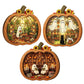 👻🍂Layered Wooden Pumpkin Tabletop Decor for Halloween & Fall🎃