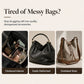 👜Women’s Vintage Monogram Bucket Bag with Adjustable Shoulder Strap🌙