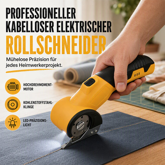 ✂️🧵Cordless Electric Fabric Cutter | Clean Cuts, No Hand Fatigue⚡
