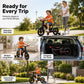 2-in-1 Convertible Kids' Tricycle and Balance Bike with Parent Push Handle