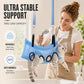 🐱🐶2-in-1 Foldable Pet Grooming Hammock & Stand🛋️