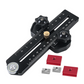 🪵📏Precision Table Saw Stop with Dual Scale & Roller Guide