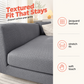 🛋️ Universal Stretch Jacquard Sofa Slipcover with Full Coverage✨