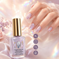 💅💜Lilac Mirror Shine Nail Strengthener – Glossy No-UV Nail Treatment