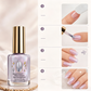 💅💜Lilac Mirror Shine Nail Strengthener – Glossy No-UV Nail Treatment