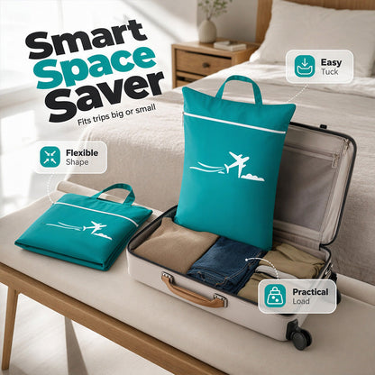 🧳🤲Large Waterproof Travel Laundry Bag for Wet & Dirty Clothes🎒