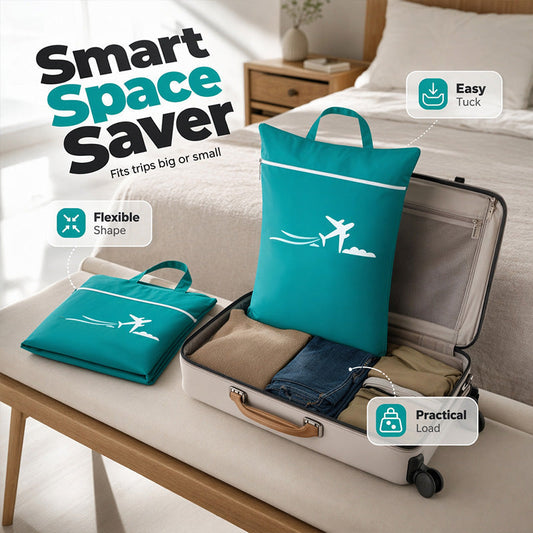 🧳🤲Large Waterproof Travel Laundry Bag for Wet & Dirty Clothes🎒