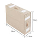 🗃️🪻Foldable Bed Sheet Organizer with Clear Window & Zipper