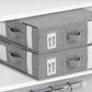 🗃️🪻Foldable Bed Sheet Organizer with Clear Window & Zipper