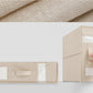 🗃️🪻Foldable Bed Sheet Organizer with Clear Window & Zipper