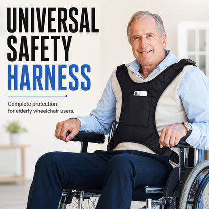 🧓🏥Wheelchair Safety Harness Vest for Elderly & Mobility Support