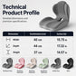 🪑💆Integrated Memory Foam Seat & Lumbar Cushion | Comfort for Long Hours at Your Desk