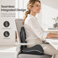 🪑💆Integrated Memory Foam Seat & Lumbar Cushion | Comfort for Long Hours at Your Desk