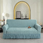🛋️🛡️Full-Coverage Jacquard Sofa Slipcover with Ruffled Skirt