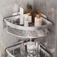 🚿🏠No-Drill Corner Shower Shelf – Space-Saving Bathroom Organizer✨