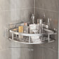 🚿🏠No-Drill Corner Shower Shelf – Space-Saving Bathroom Organizer✨
