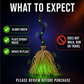 🧙👻Animated Witch Broom Halloween Decoration with Lights & Sound🥳