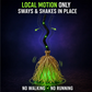 🧙👻Animated Witch Broom Halloween Decoration with Lights & Sound🥳