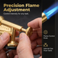 🍖🔥Portable Butane Torch with Adjustable Burner & Safety Lock⚡