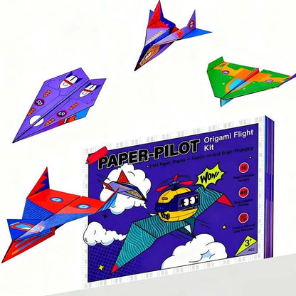 🔥Creative DIY Paper Airplane Set For Kids