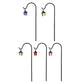 🏮7 colors, premium resin, sturdy iron hooks – magical garden decor🌈