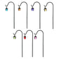 🏮7 colors, premium resin, sturdy iron hooks – magical garden decor🌈