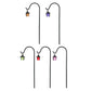 🏮7 colors, premium resin, sturdy iron hooks – magical garden decor🌈