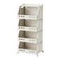 📦🛞Multi-Tier Foldable Rolling Storage Cart | Lockable Wheels, Quick-Fold🔧