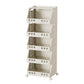 📦🛞Multi-Tier Foldable Rolling Storage Cart | Lockable Wheels, Quick-Fold🔧