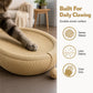 🐱 2-in-1 Sisal Cat Scratcher Bed – Scratch, Play & Lounge