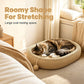 🐱 2-in-1 Sisal Cat Scratcher Bed – Scratch, Play & Lounge