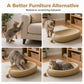 🐱 2-in-1 Sisal Cat Scratcher Bed – Scratch, Play & Lounge