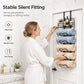 🚪🛁Over-the-Door Towel Rack with Storage Shelf – No-Drill Bathroom Organizer