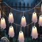 👻Halloween Ghost String Lights – 10-Piece LED Spooky Outdoor Decor🎃